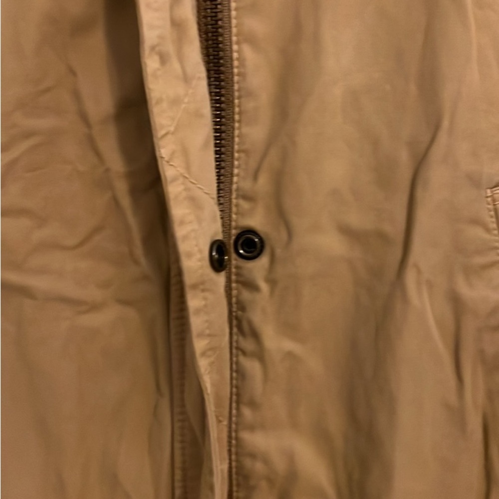 Madewell 100% Cotton Khaki Utility Unisex Jacket - Picture 5 of 8